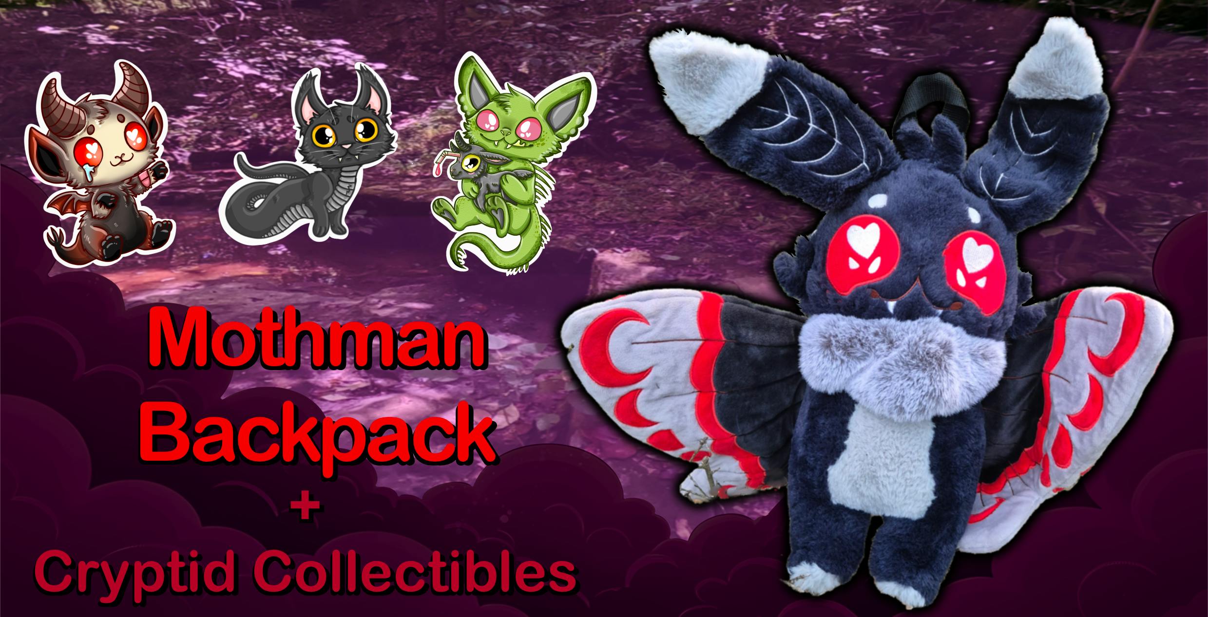Mothman Backpack + Cryptid Collections - BackerKit