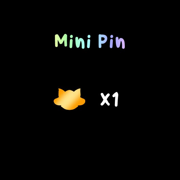 Discounted Mini Pin (Available for Pledge Levels above 50€)