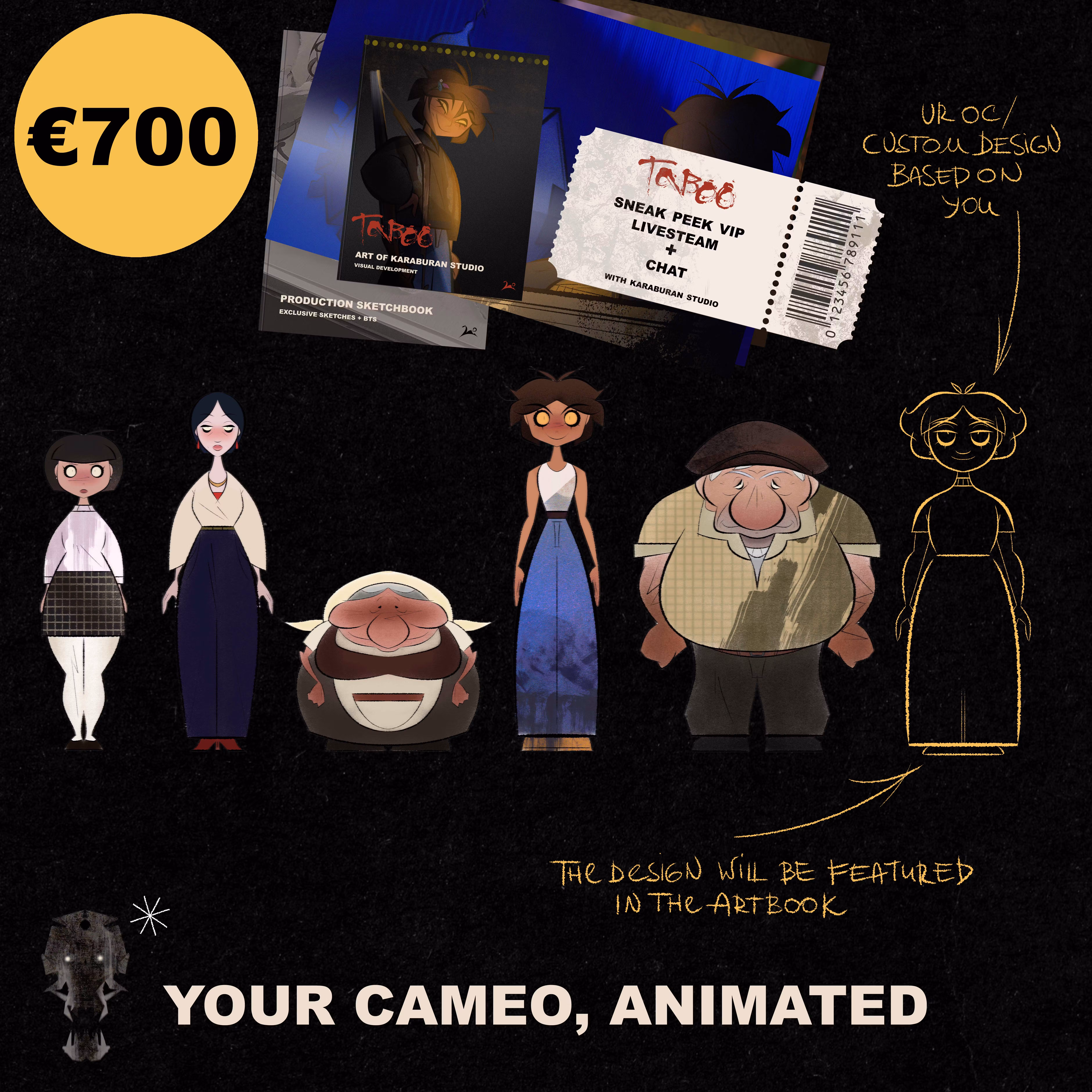 TABOO Cameo, ANIMATED!