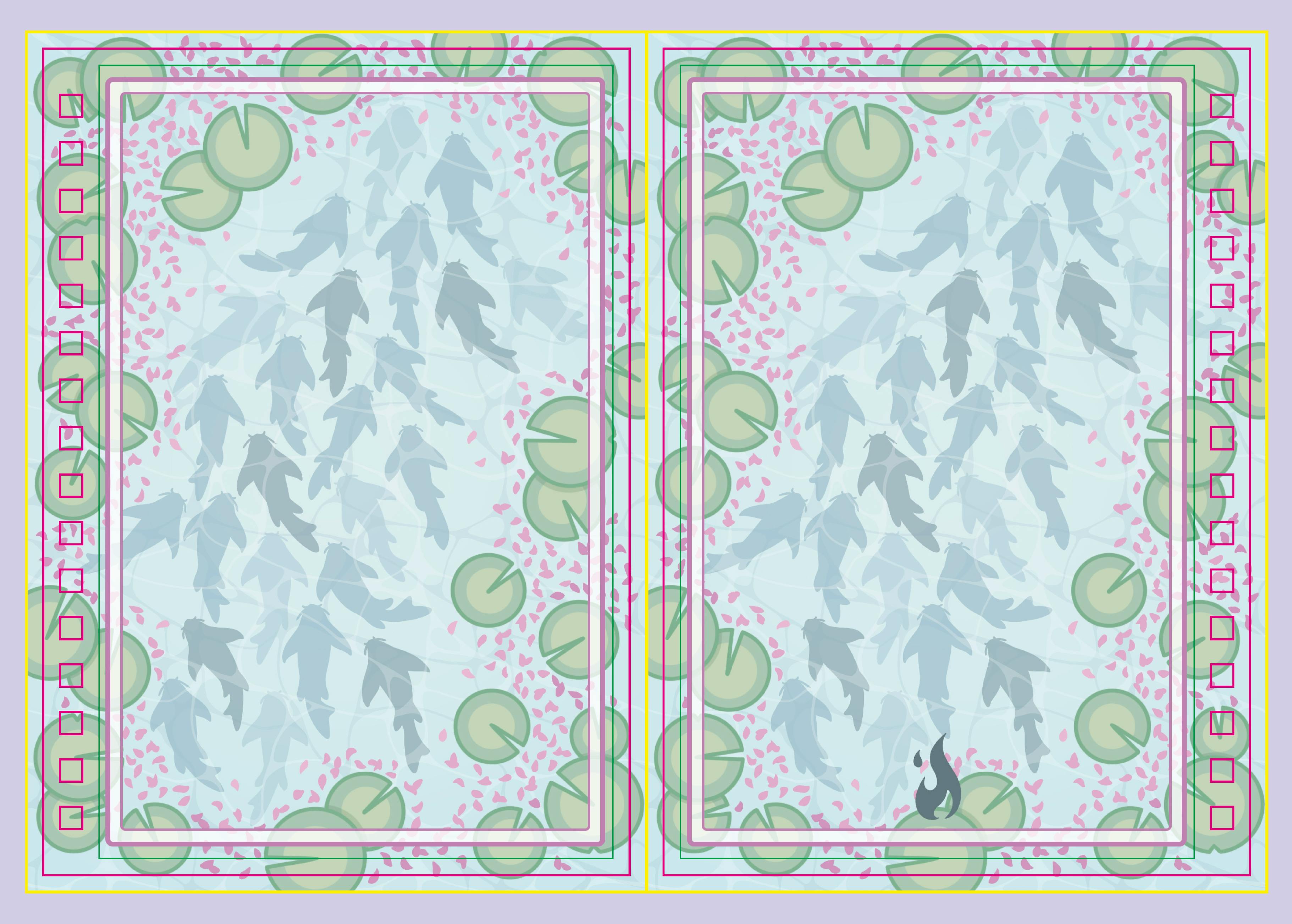 A6 Koi Pond Notebook