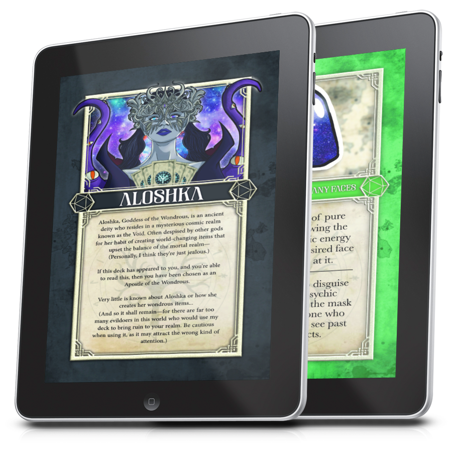 Deck of Wondrous Items - Core + Expansion - PnP