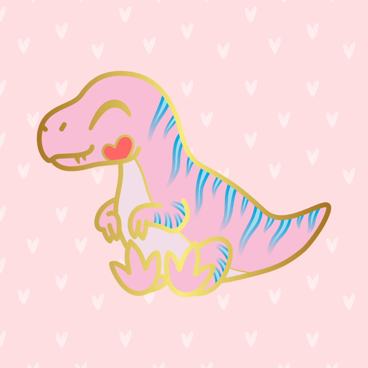 Additional Jurassic Cuties Enamel Pin
