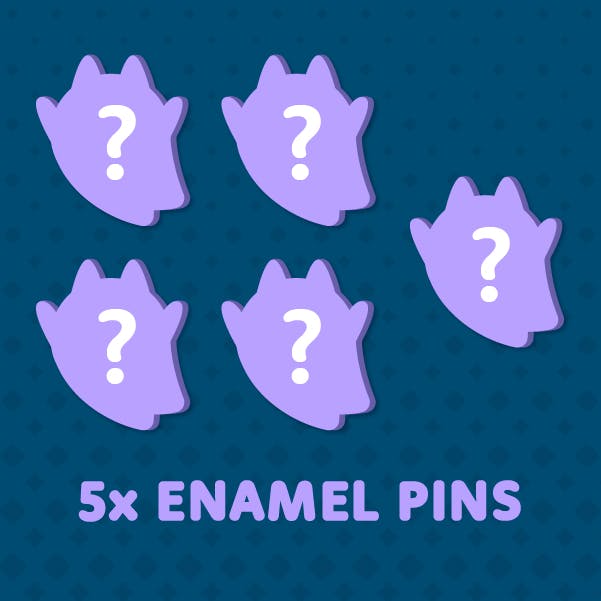 Ghost Hunter - Five Enamel Pins