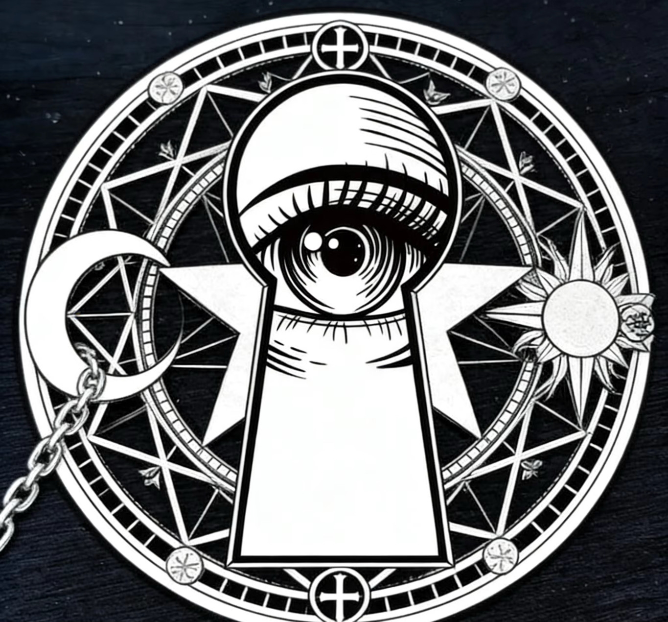 Bluebeard Metal Bookmark