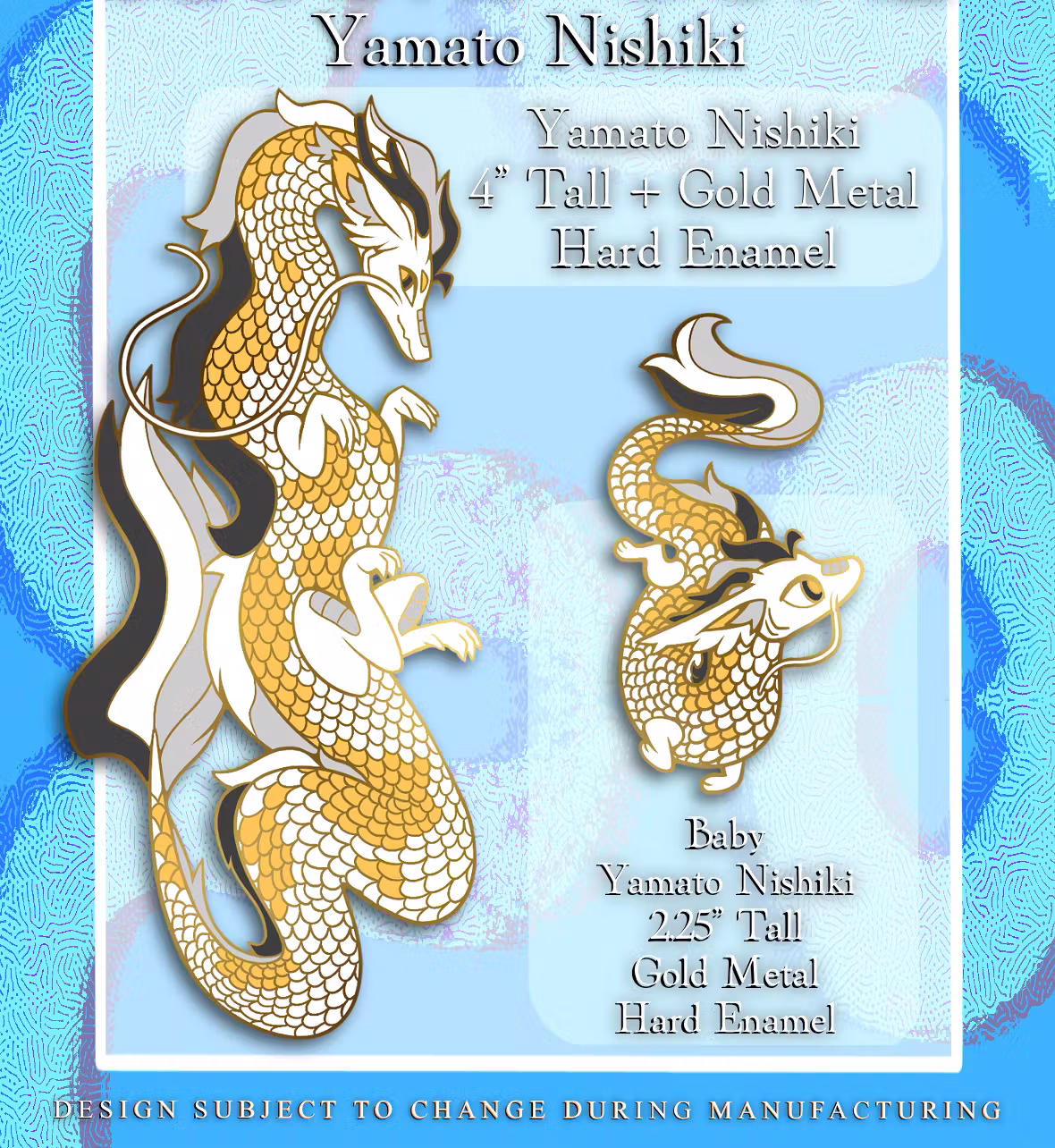Yamato Nishiki (White and Gold)