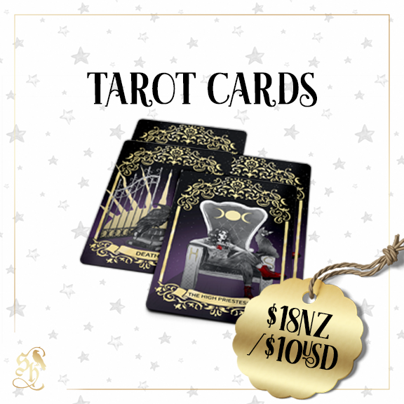 4 tarot cards