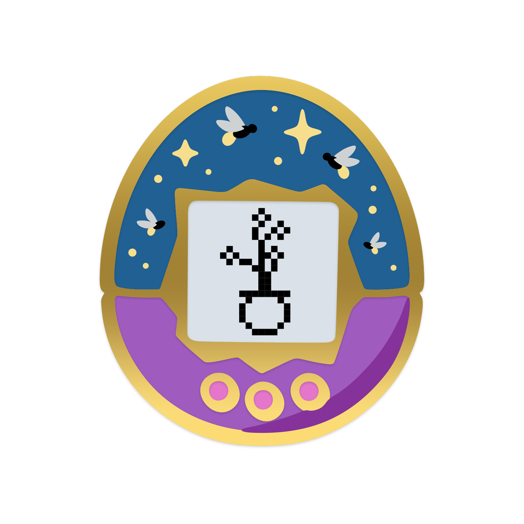 Hwaboon Cyber Pet Pin