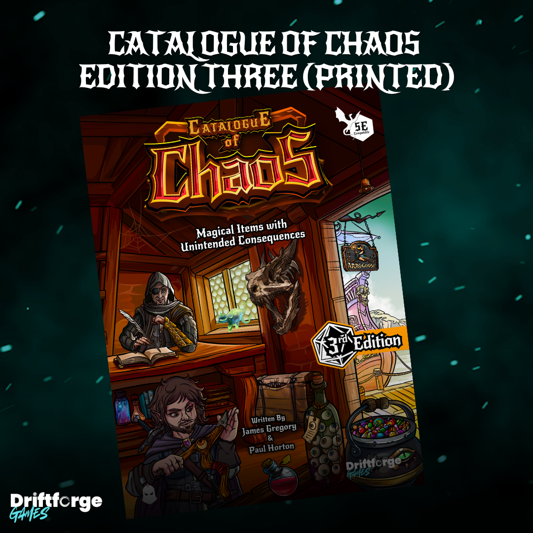 Catalogue of Chaos Edition Three (Printed) 