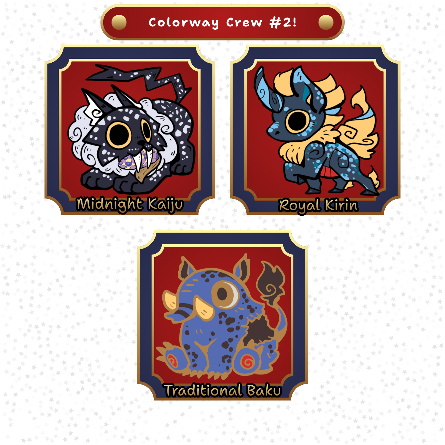 Stretchgoal #2 - Colorway Crew #2!