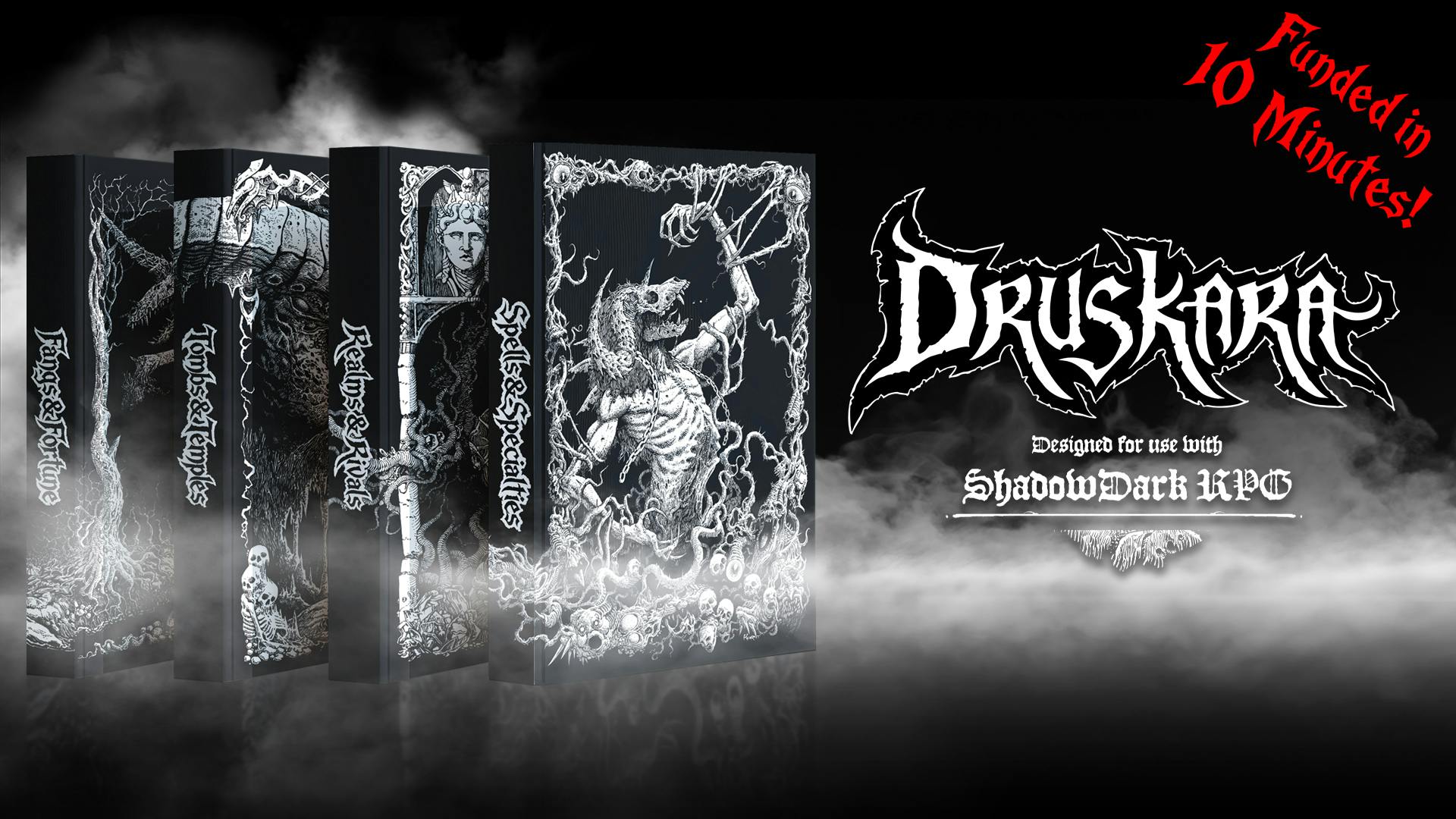 Druskara: A Brutal Fantasy World Setting for Shadowdark RPG