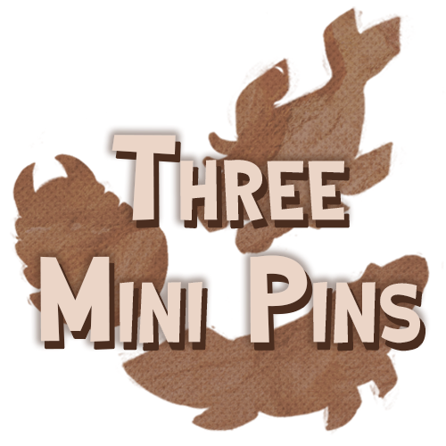 3 Mini Devonian Pins