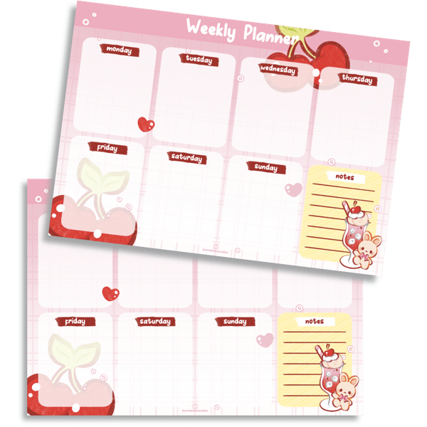 Weekly Planner Pad