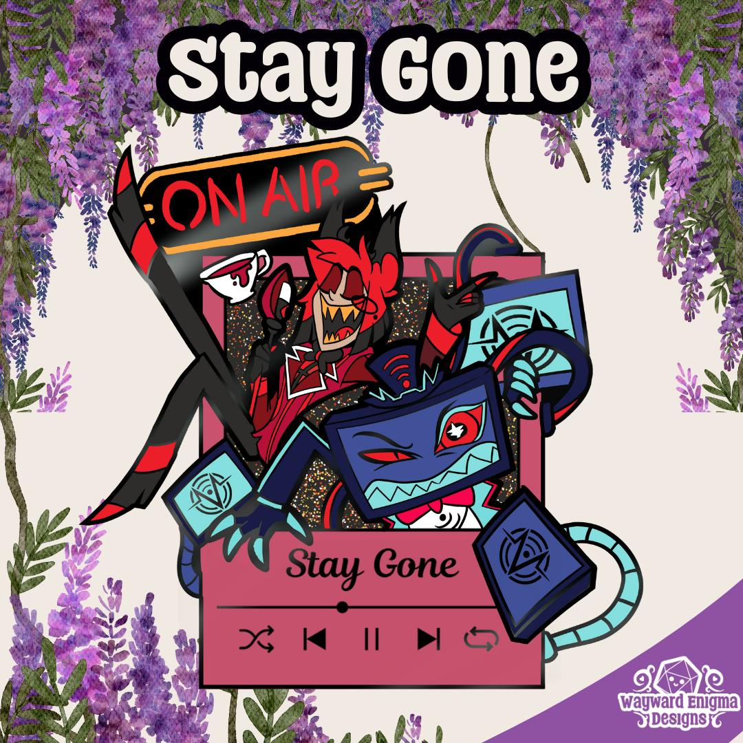 Hellova Tunes Enamel Pin: Song 2