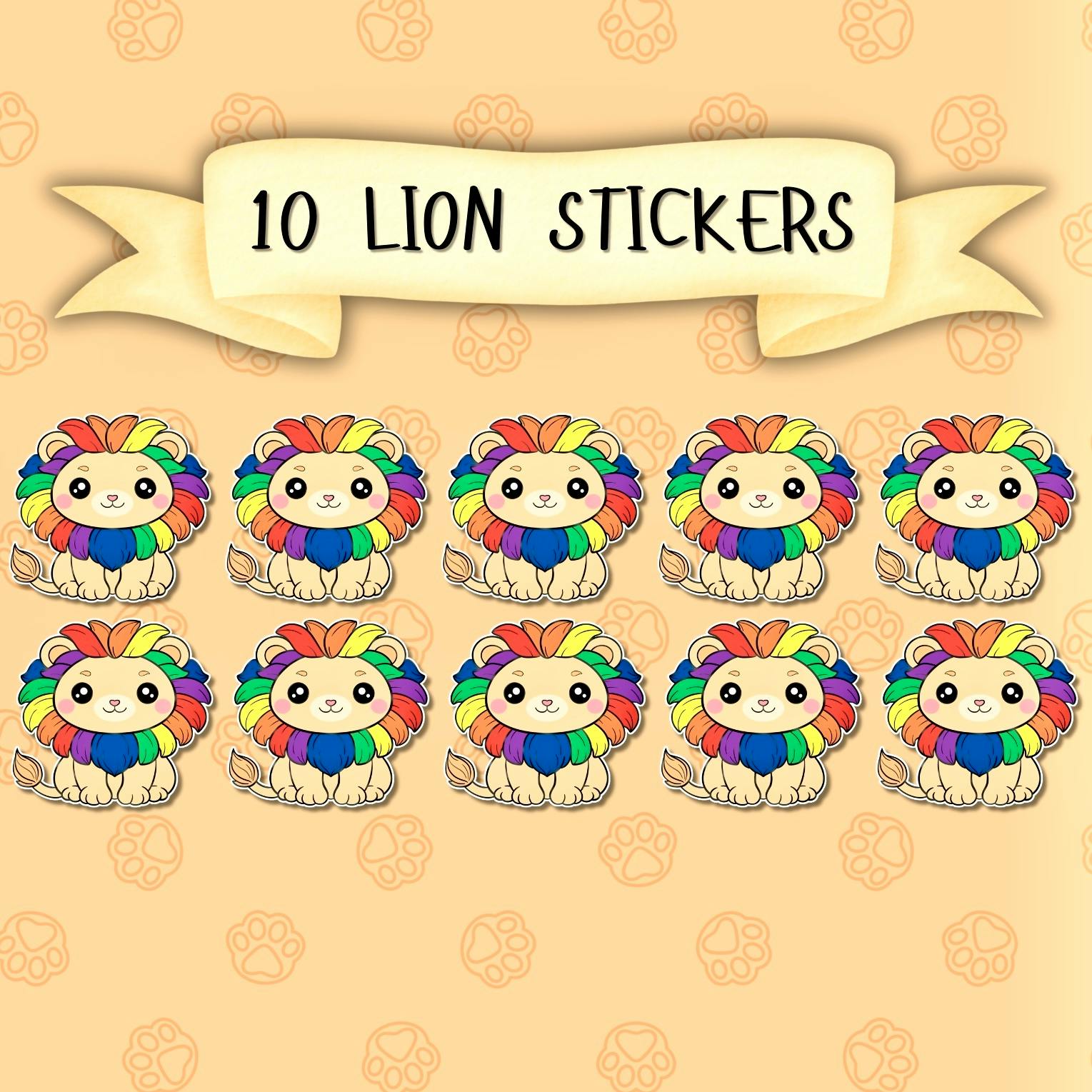 Pride Stickers - 10 Pack