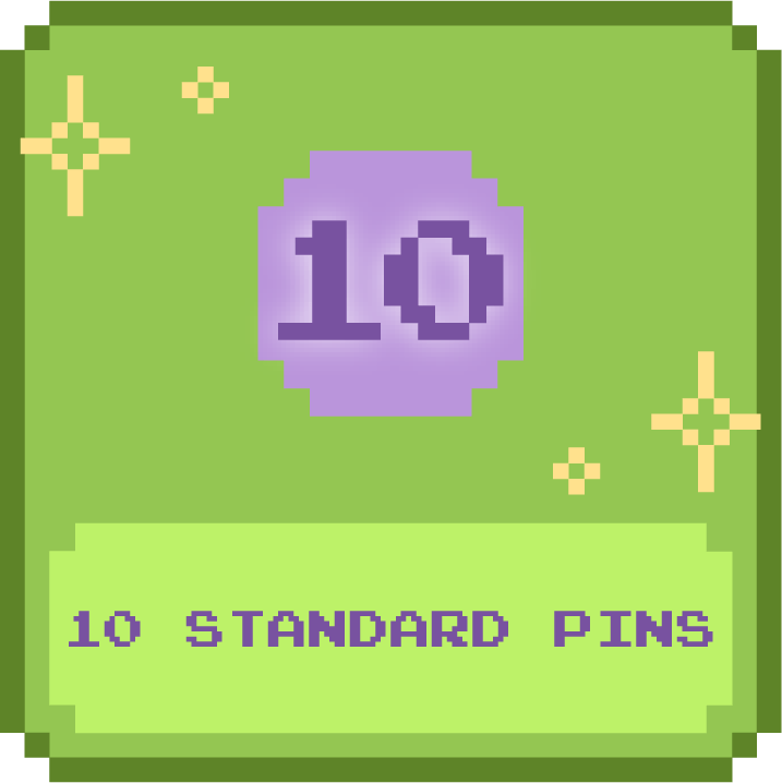 Ten Standard Pins