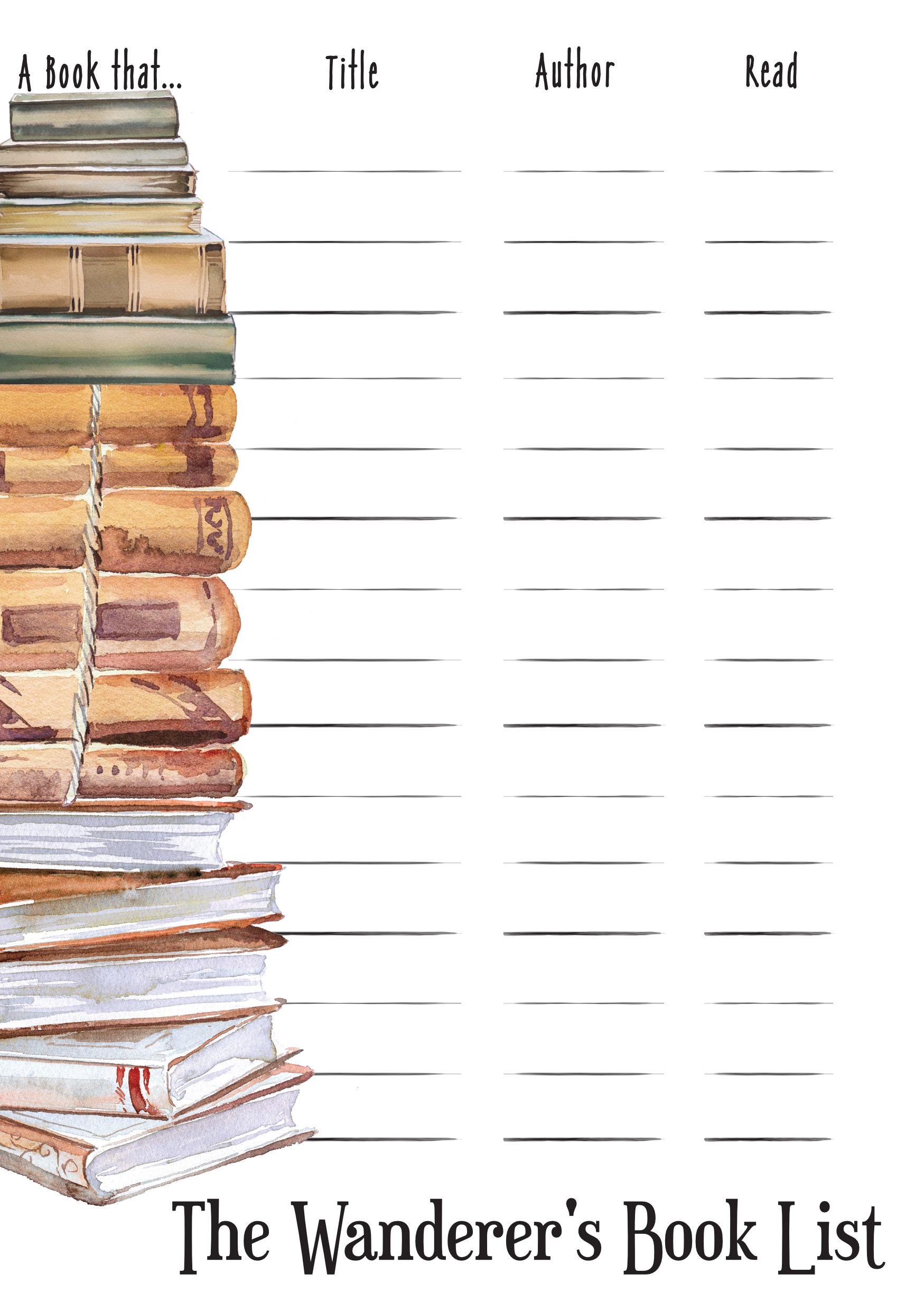 A Pile of Watercolour Books