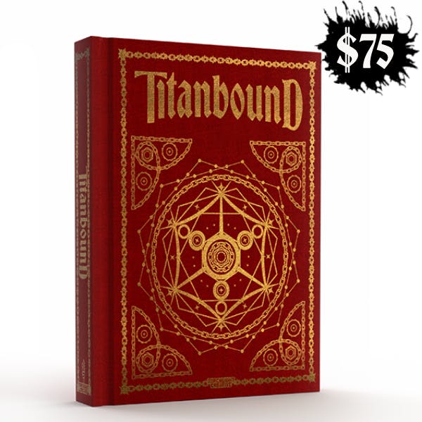 Titanbound Limited Edition Blood-Red Deluxe Hardcover