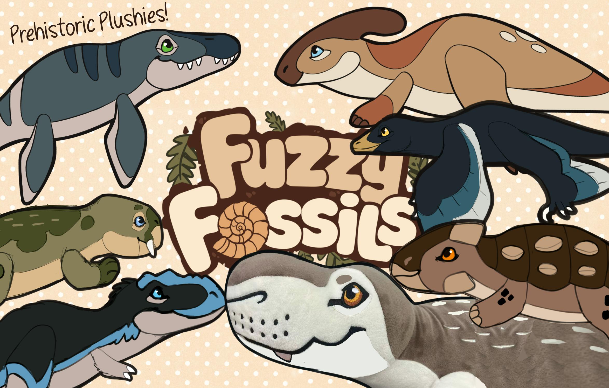 Fuzzy Fossils: Dinosaur & Prehistoric Plushies!