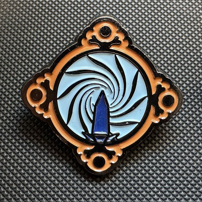 Valdemar - Enamel Pin – Artificer, Orange