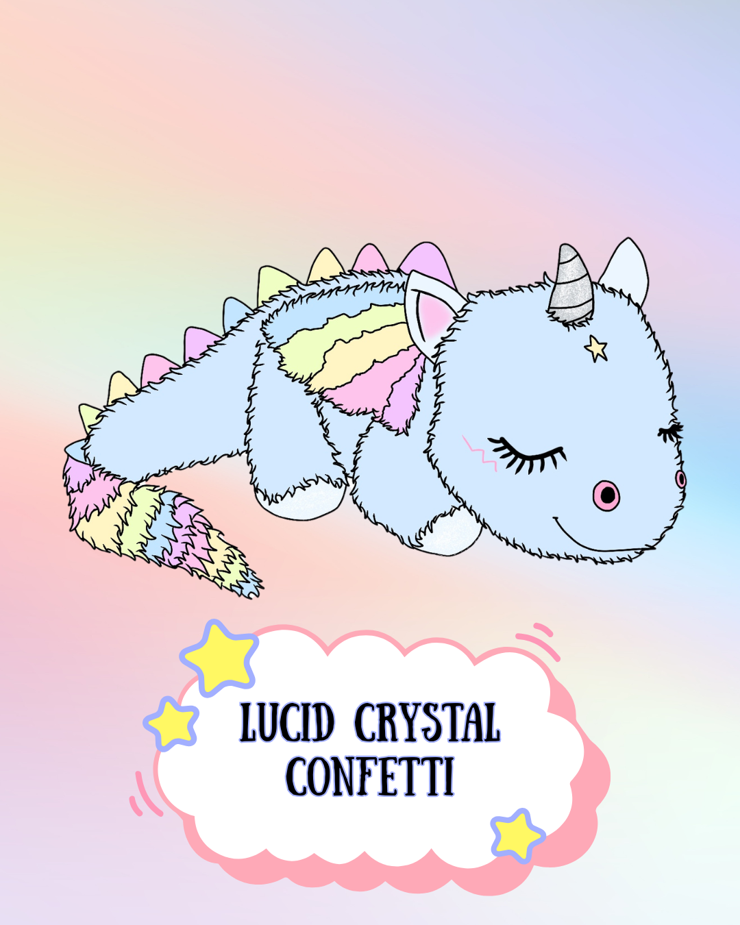✨Lucid Crystal Confetti Bag✨