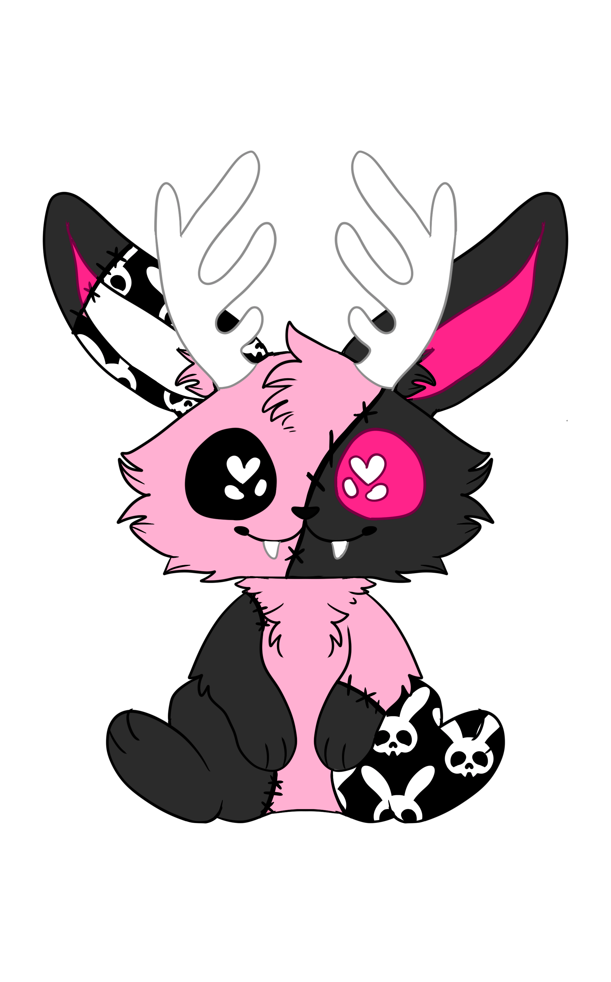 One Jackalope plushie