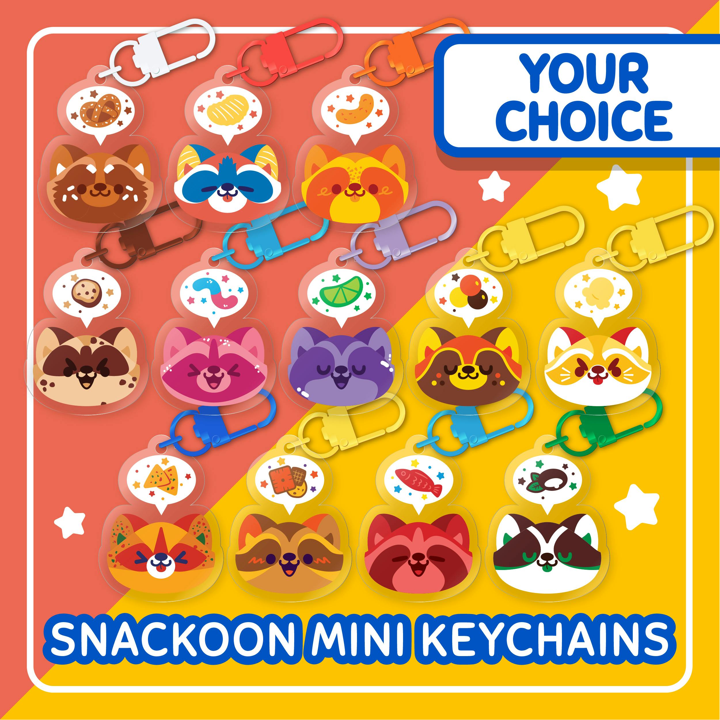 Snackoon Mini Keychain