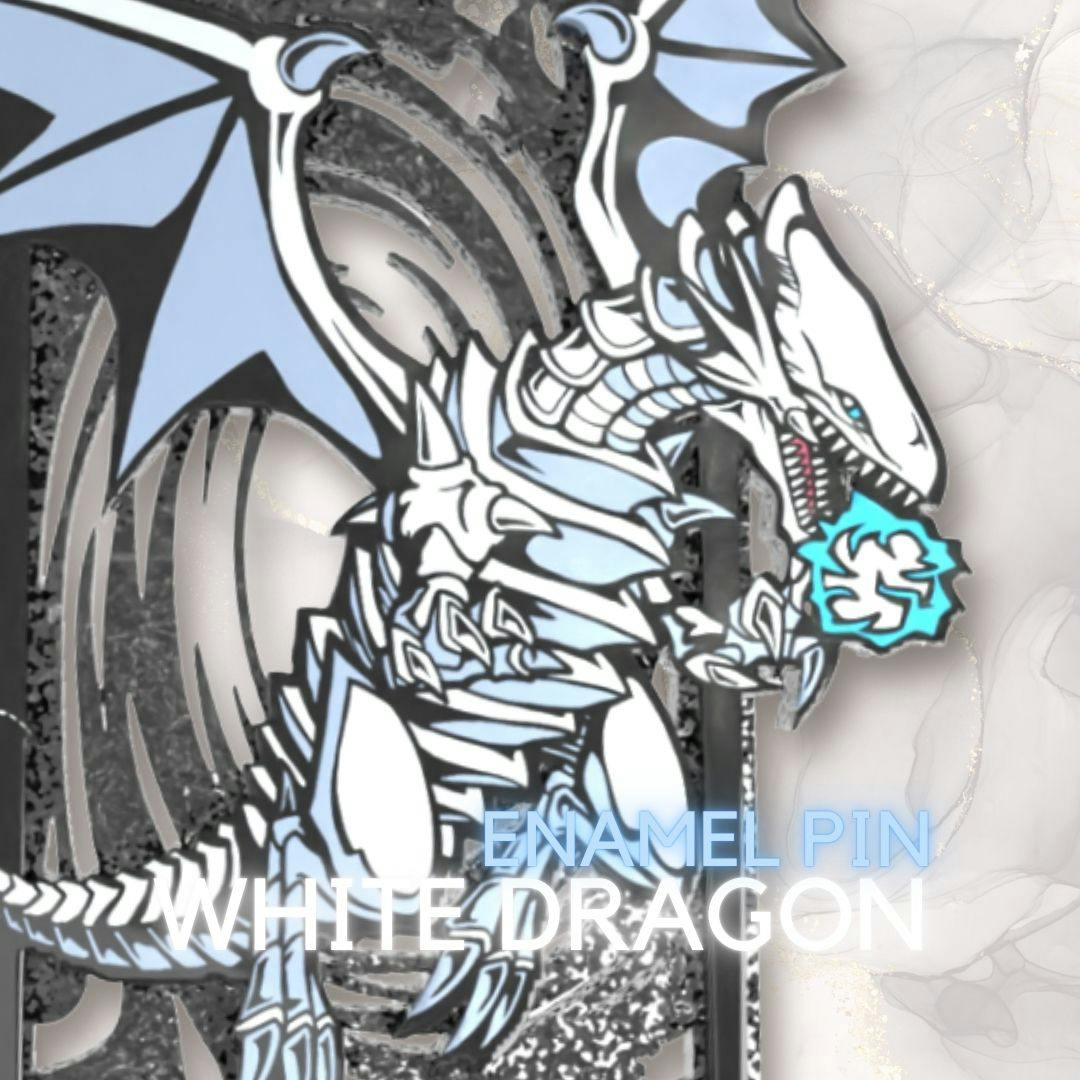 🐉Deluxe Pincard | White Dragon
