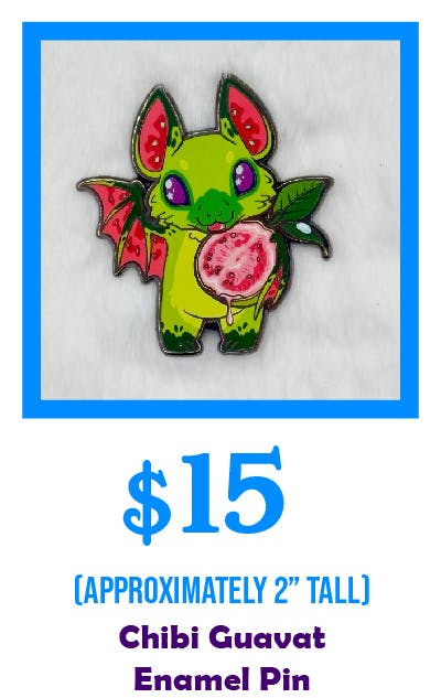 Chibi Guavat Enamel Pin