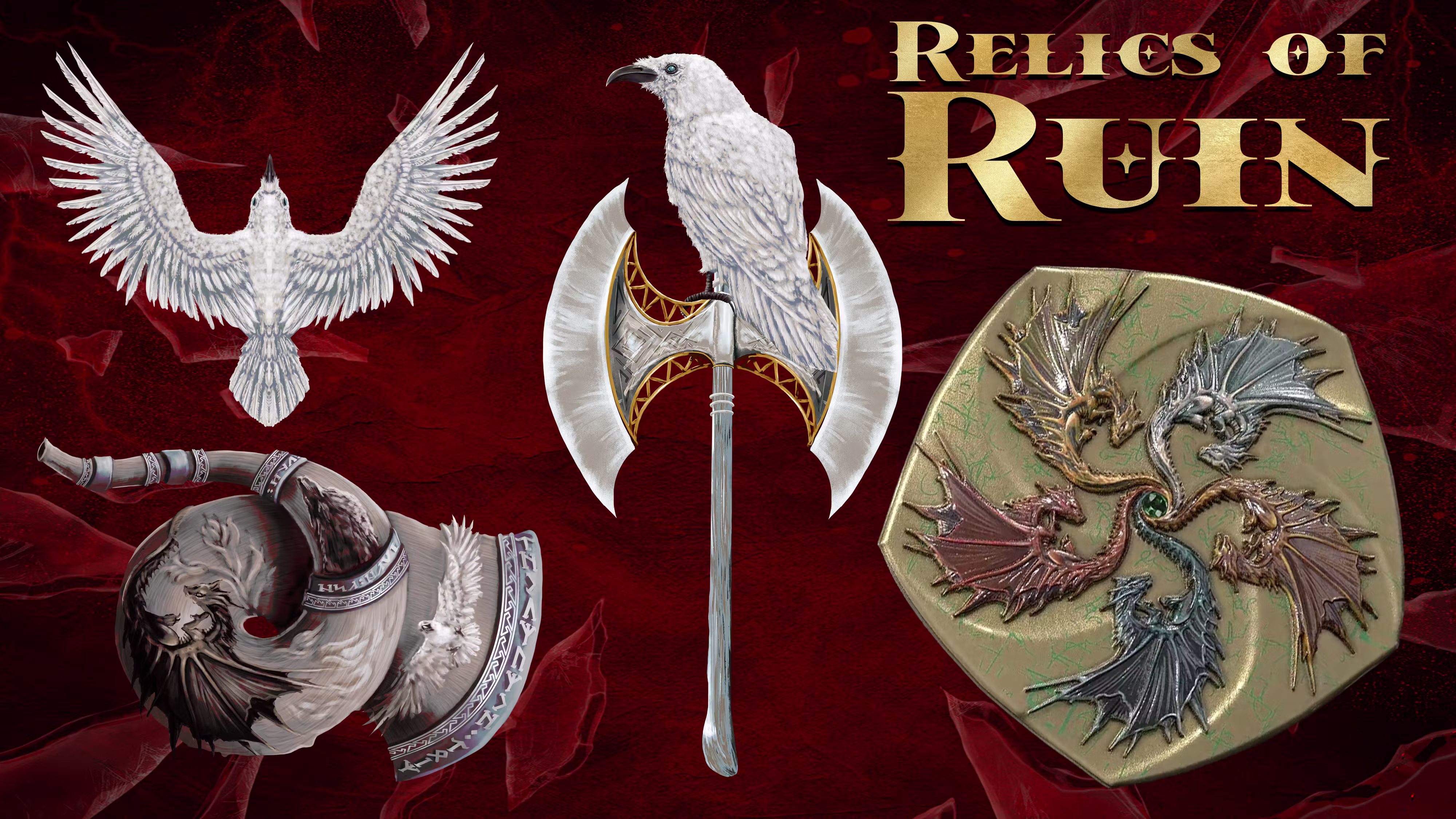 Relics of Ruin 3D Pins