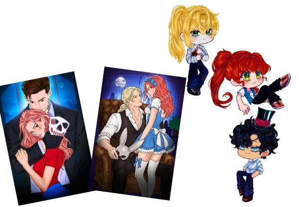 A Sip of Tea (Stickers, Prints, and Bookmark)