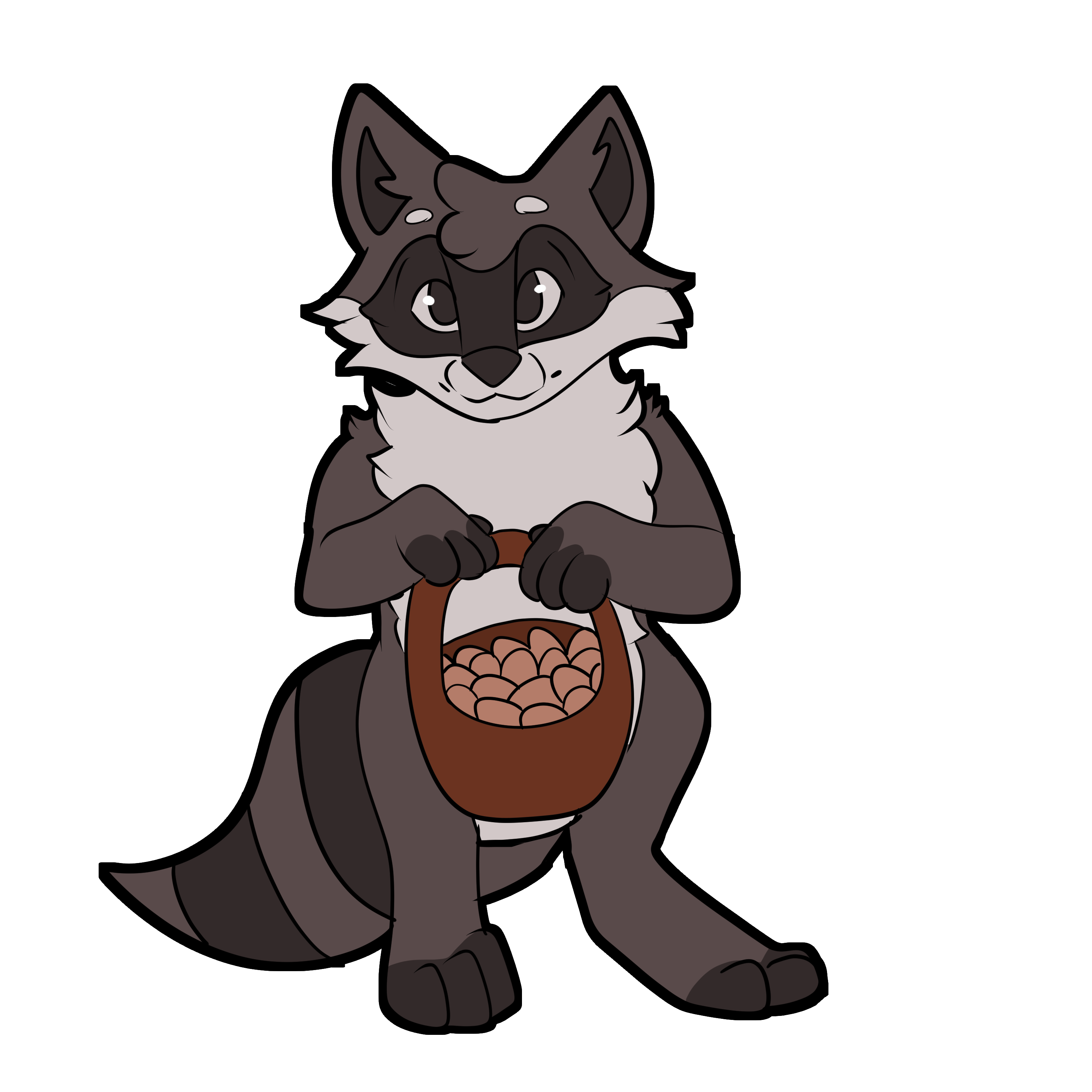 Bandit the raccoon can attend!