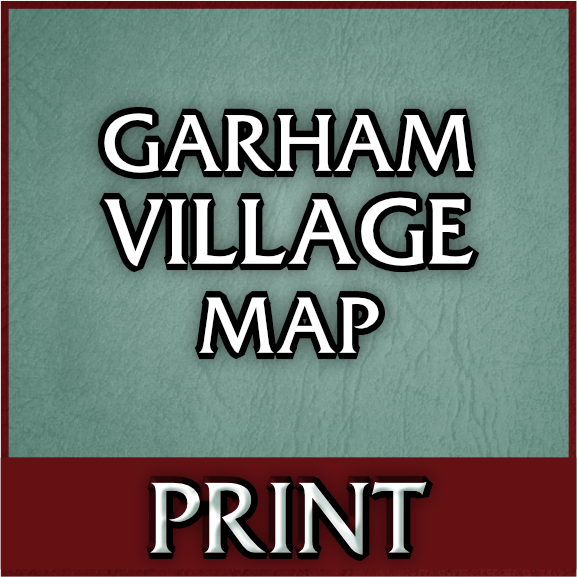 Village of Garham Map (Print)