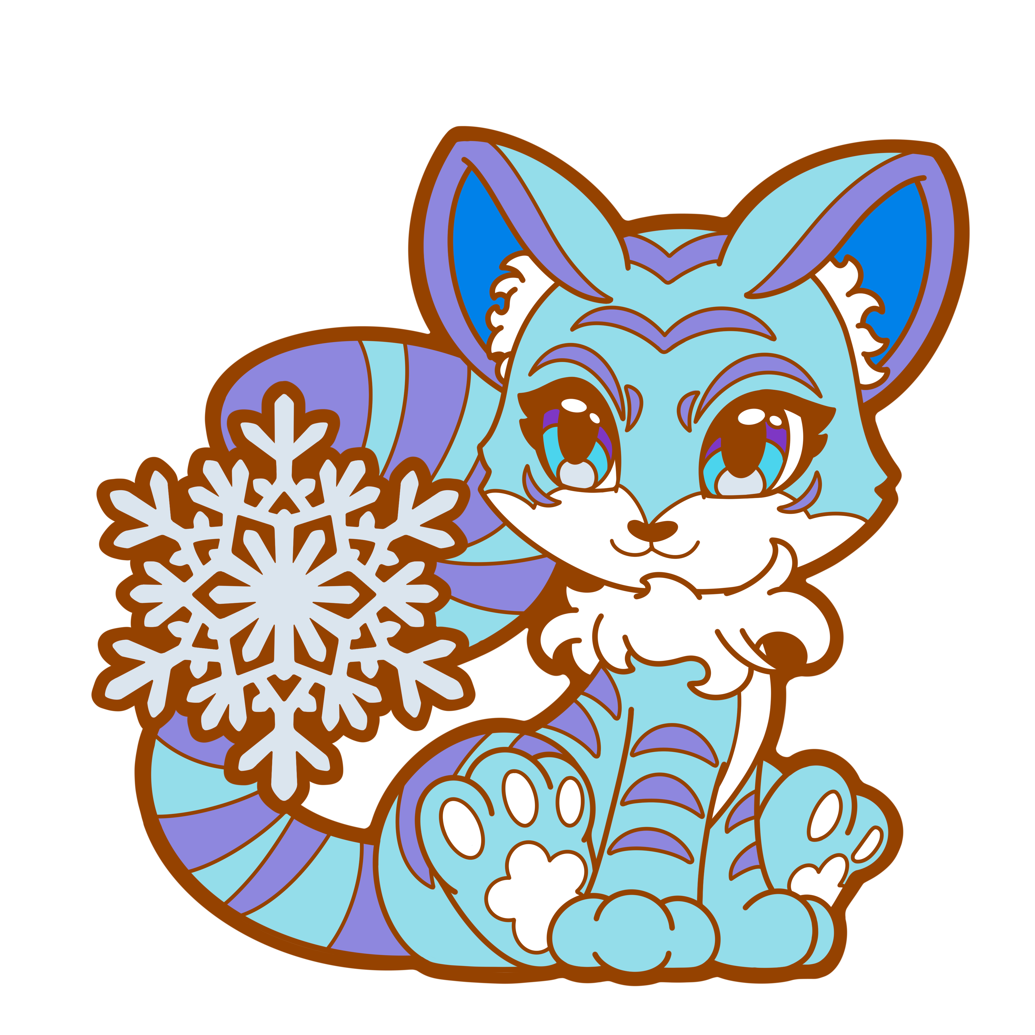 Sweet Snuggle Dreamers Enamel Pin - Yuki