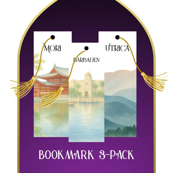 3-pack bookmarks