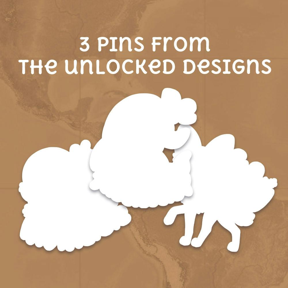 Early Bird - 3 Pins