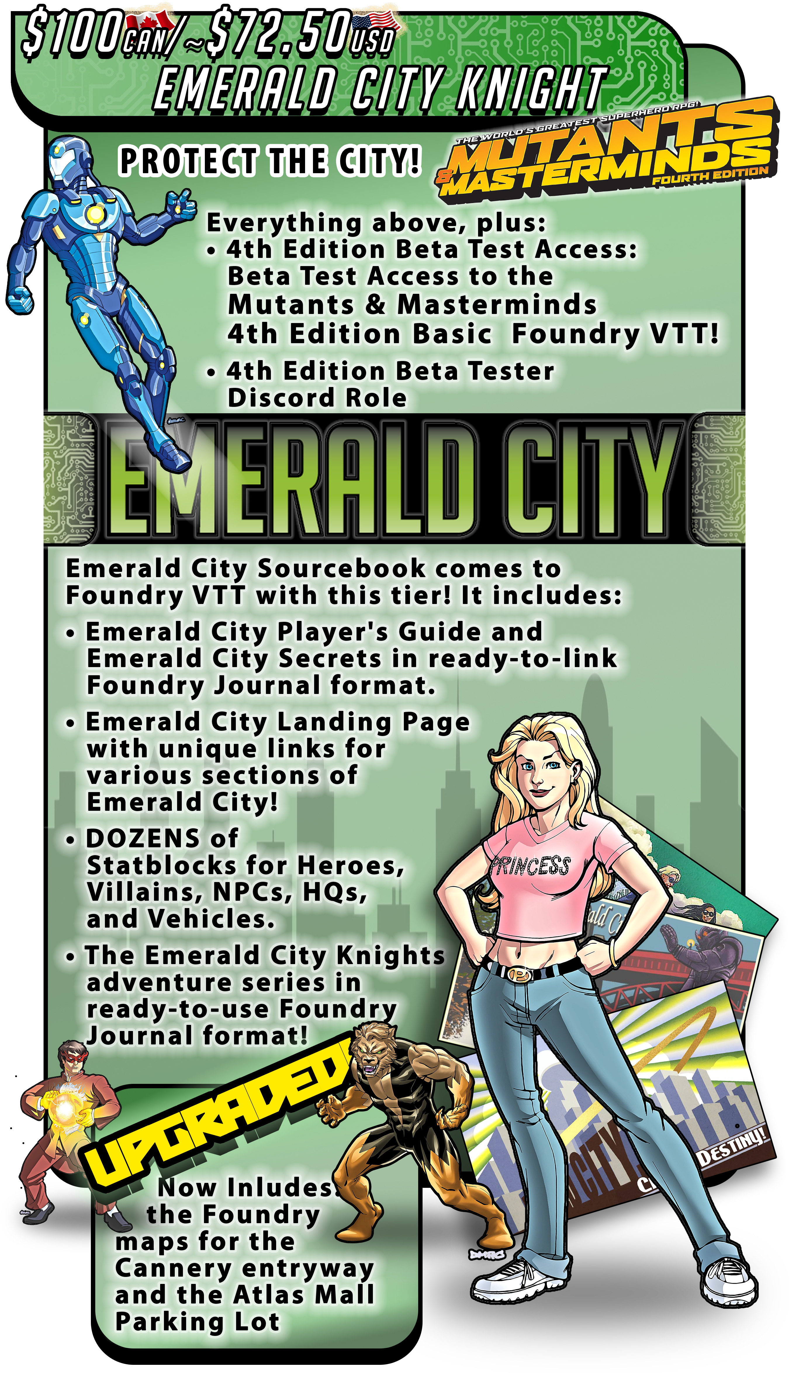 EMERALD CITY KNIGHT