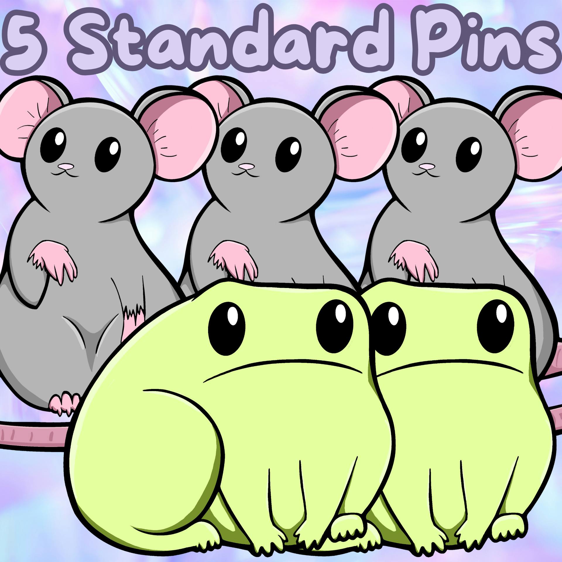 5 Standard Pins