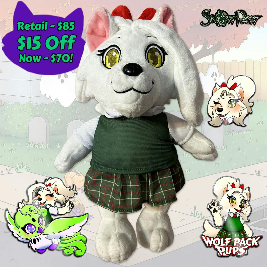 Snow Paw Pins & Plush Bundle