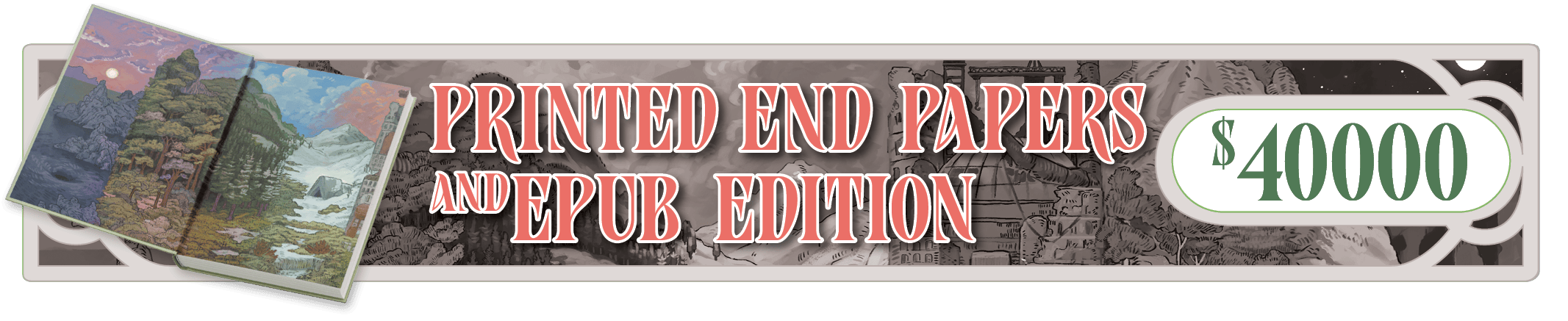 Printed End Papers and ePub Edition - 