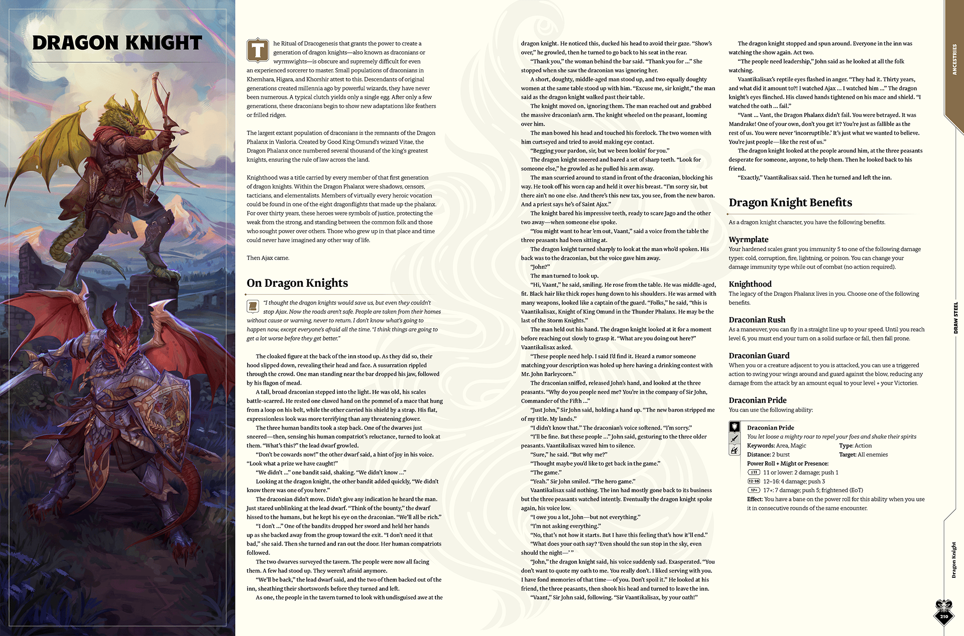 The MCDM RPG: Draw Steel Project Update: The Draw Steel Backer Packet ...