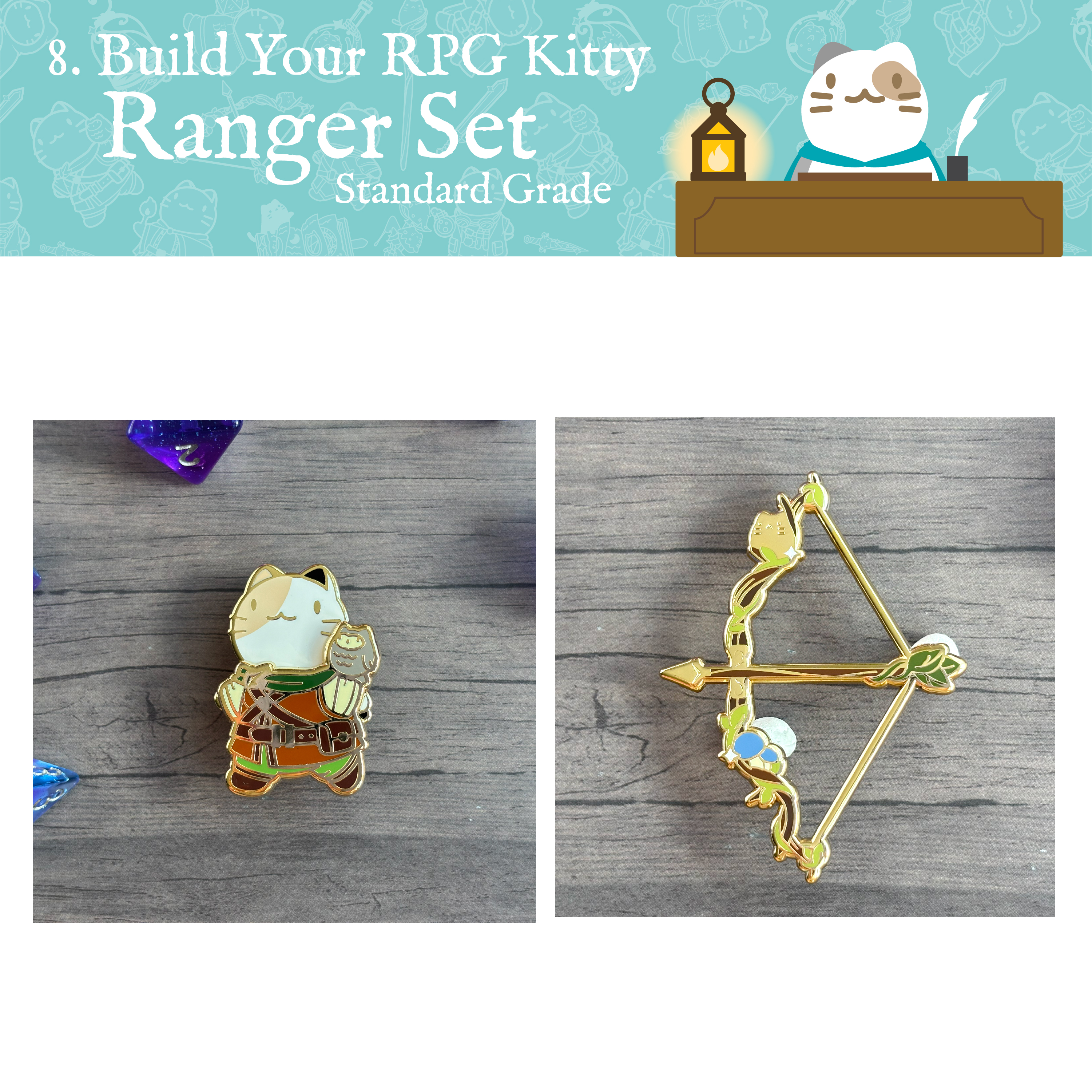 RPG Ranger Pin Set