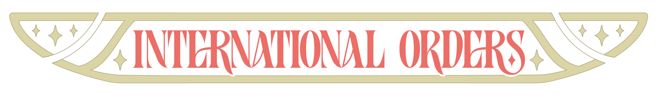 International Orders