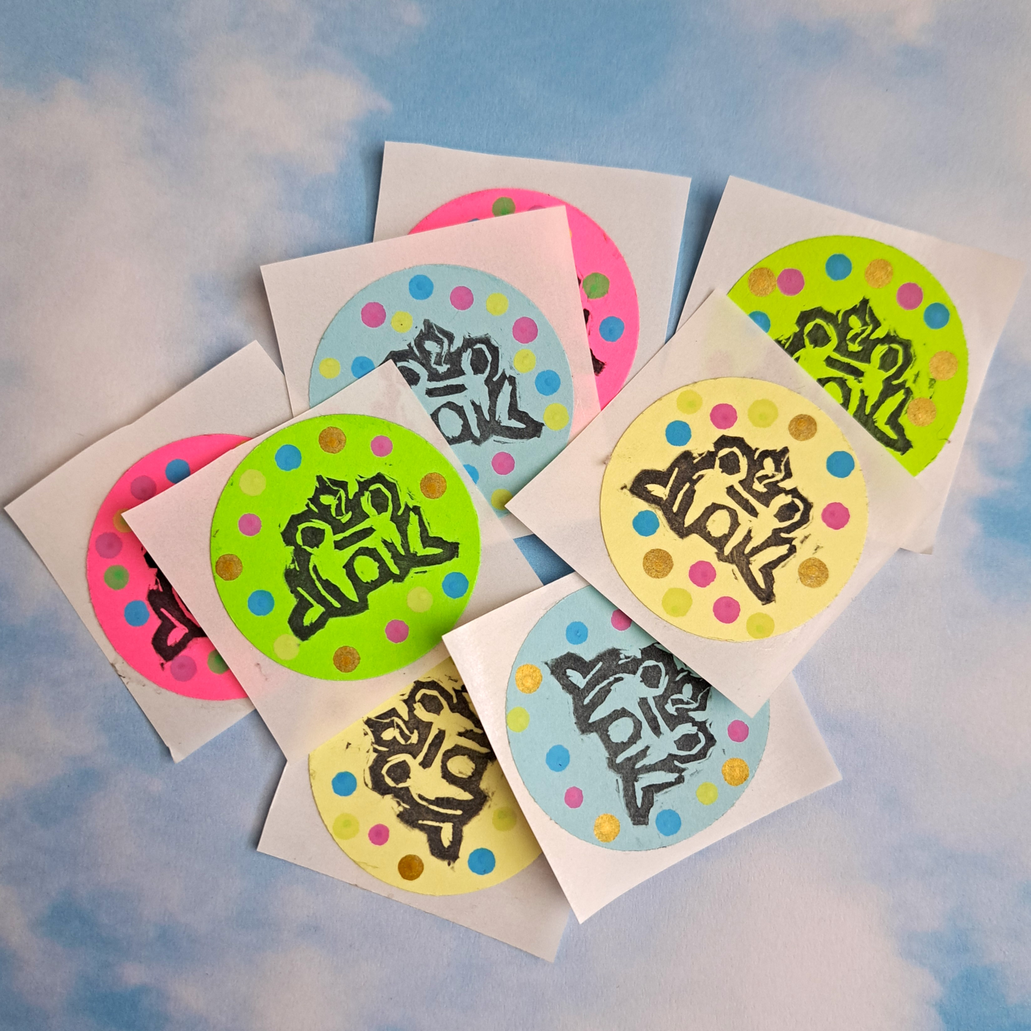 Handmade Sprinkle Pete 1.5" Sticker