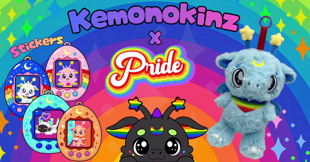 Pride Gooby Dragon Plush Keychains