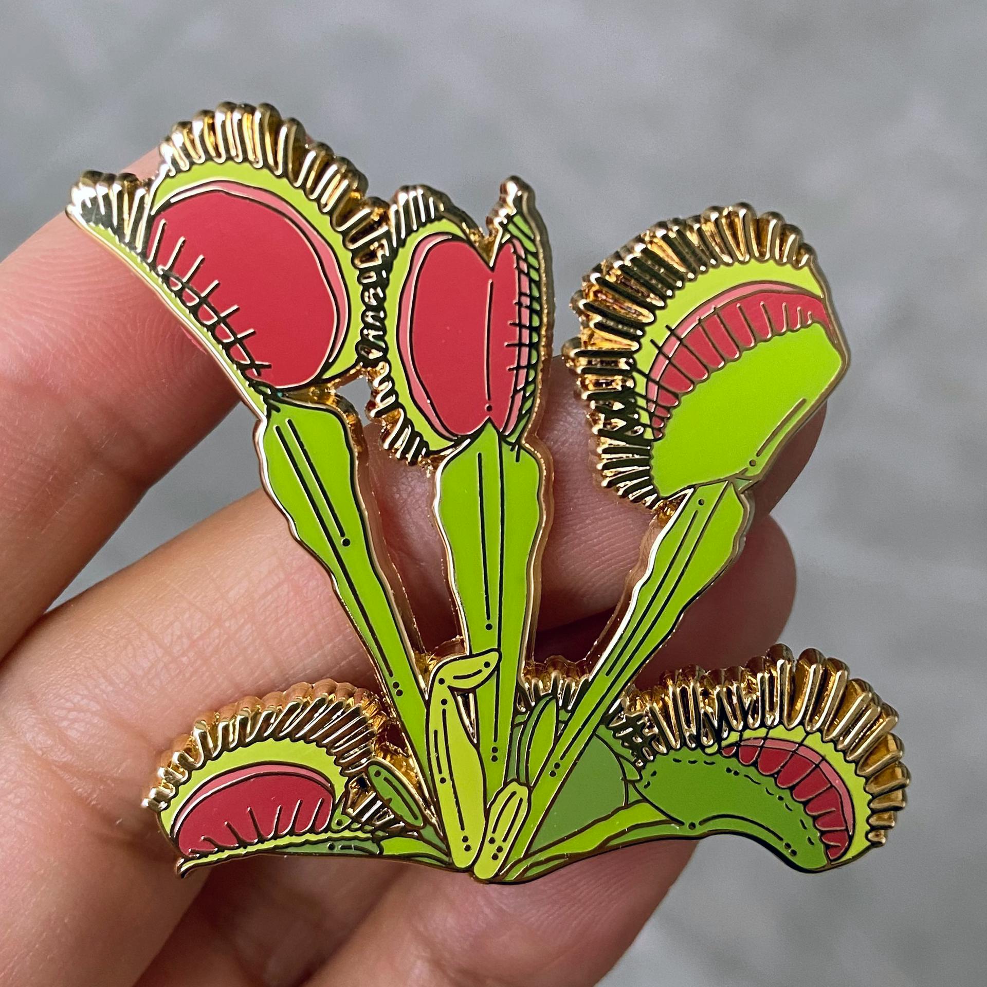 Venus Fly Trap Pin	