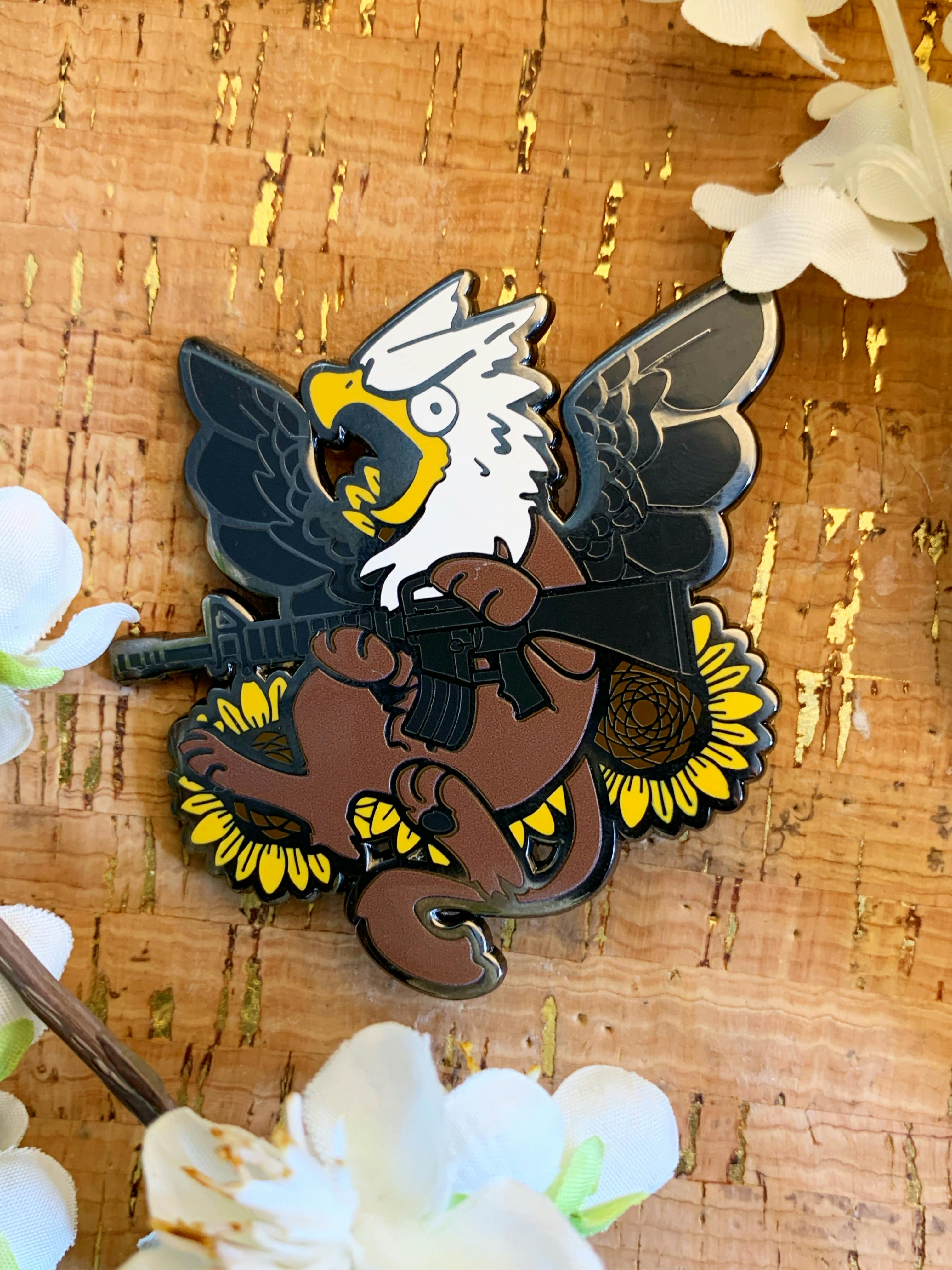 USA 2.5in Hard Enamel Pin