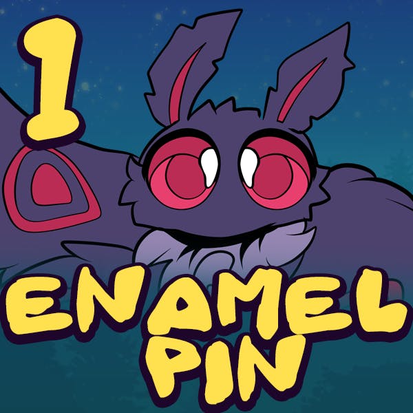 (1) Enamel pin 