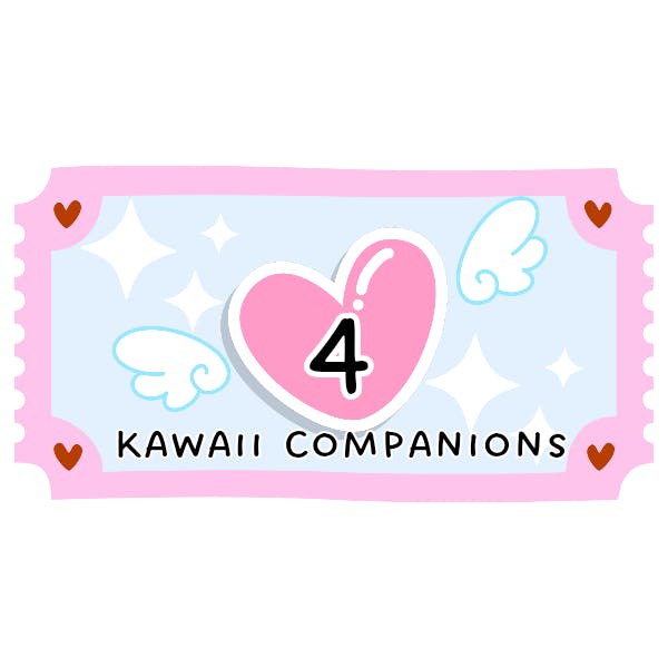 4 Kawaii Companions