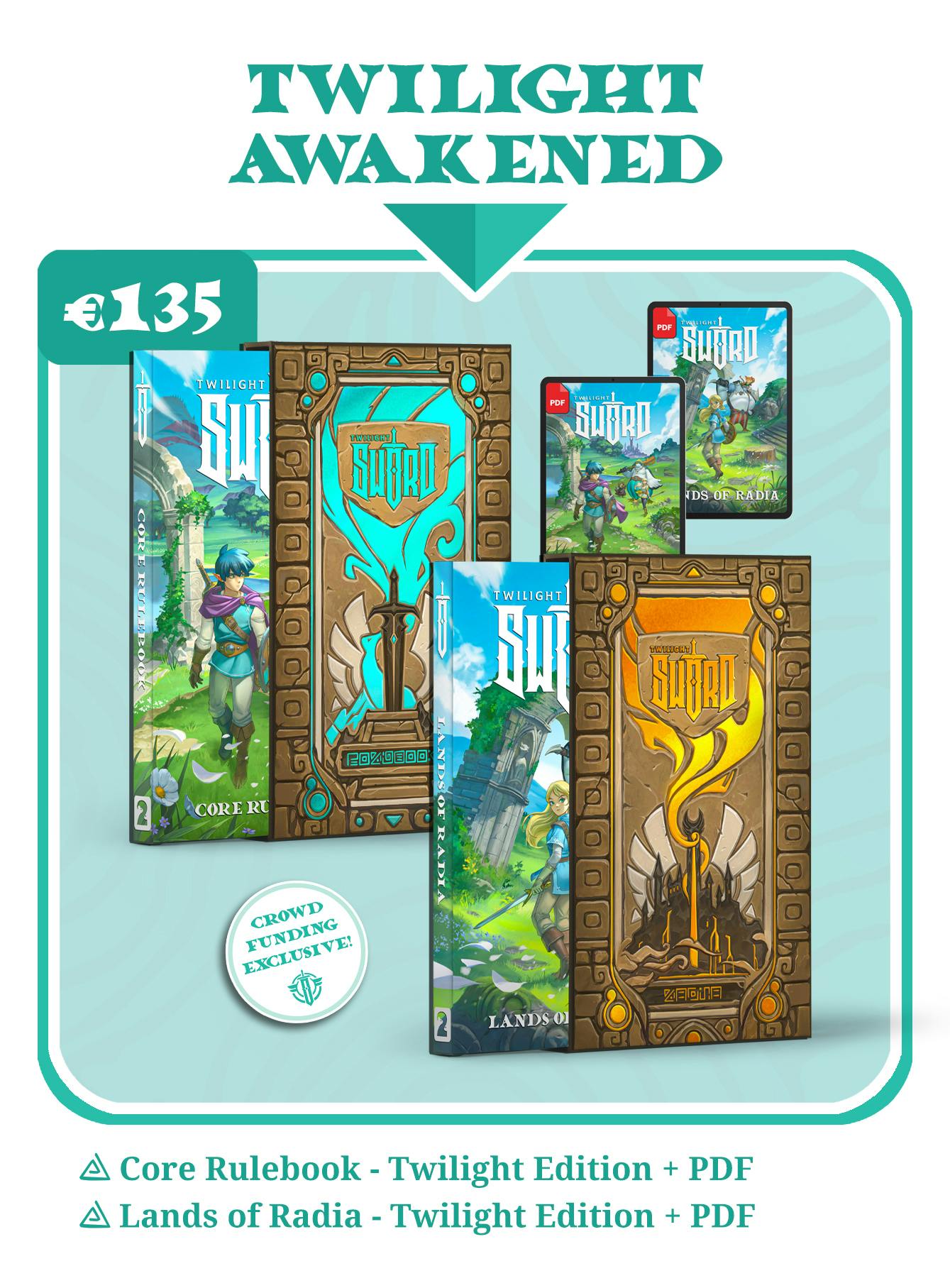 Twilight Sword Project Update: PLEDGE LEVELS - Last Days to Reserve ...