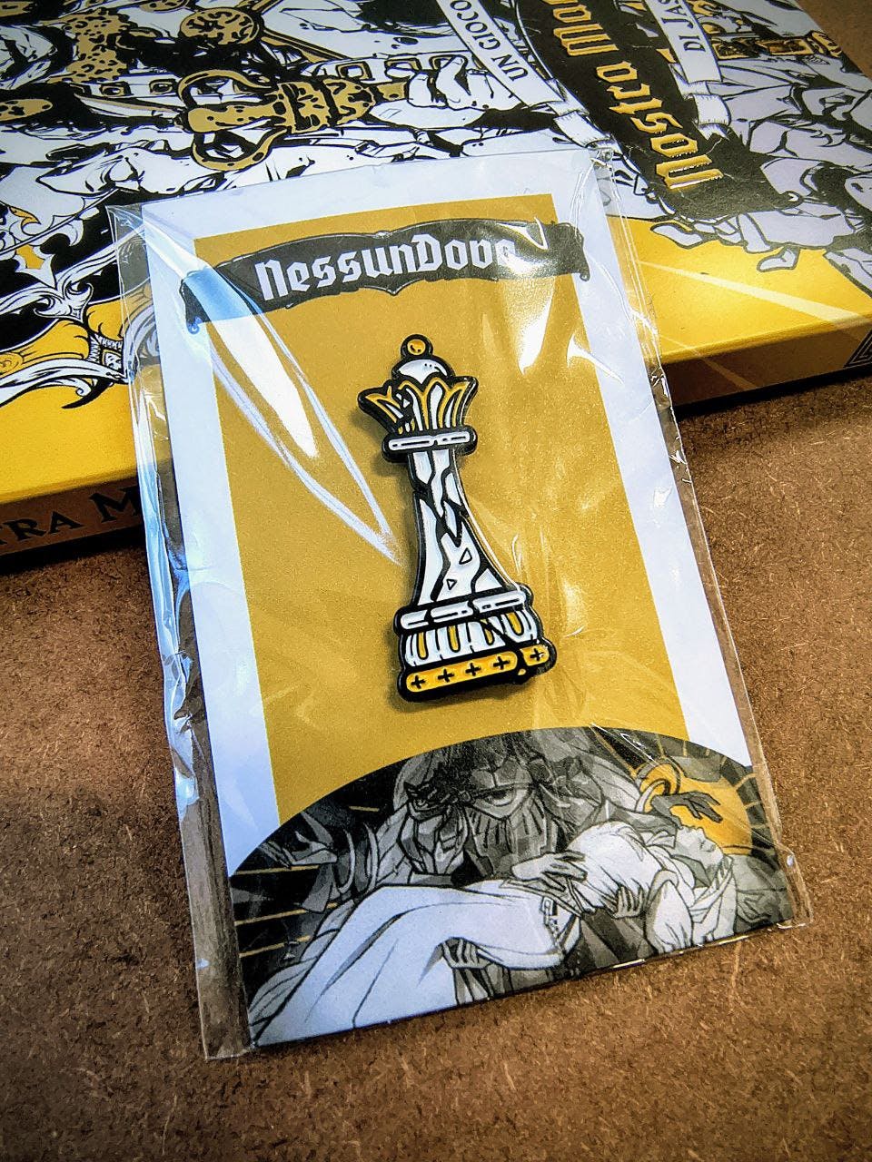 Your Crumbling Queen - Our Queen Crumbles enamel pin